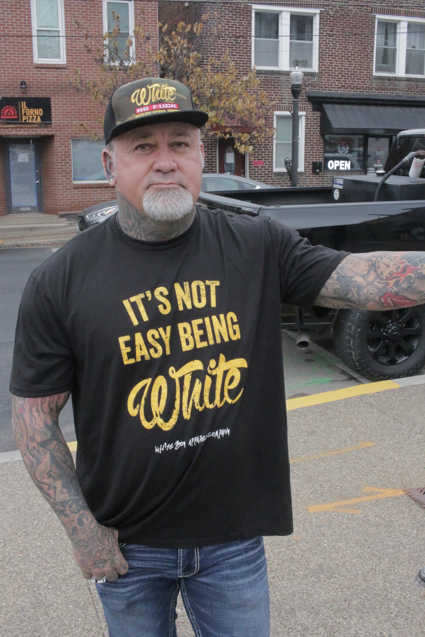 It's Not Easy Being White T-shirt