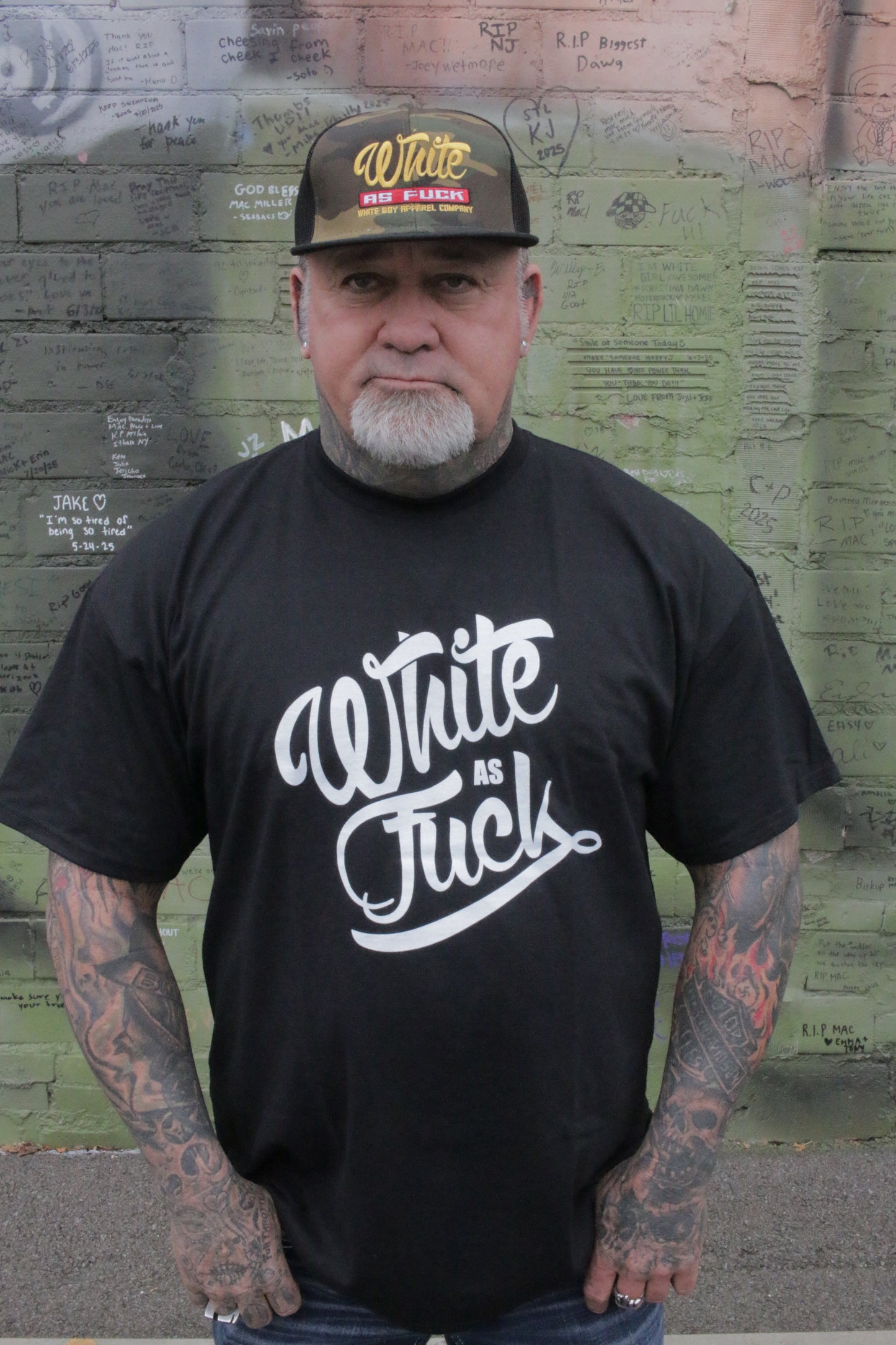White As Fuck T-shirt