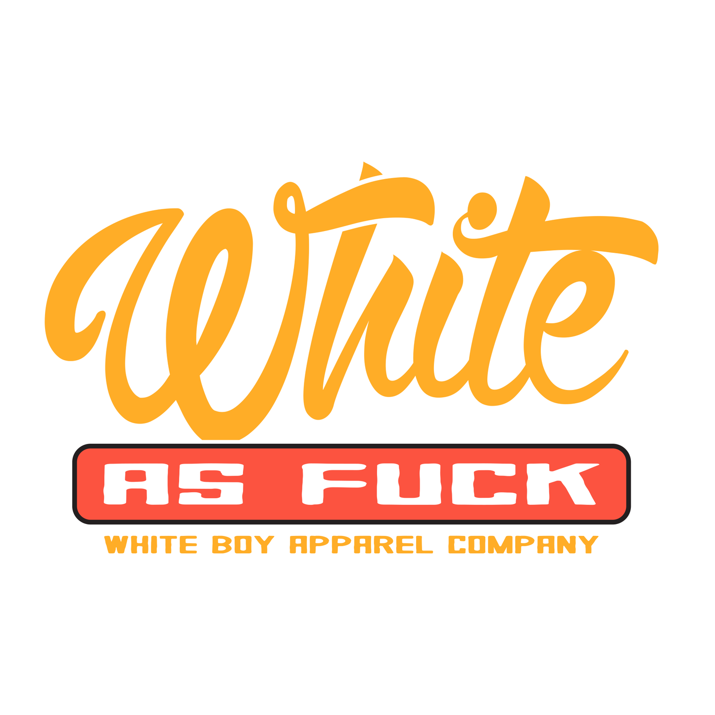 White As Fuck Trucker Hat, Camo/Black