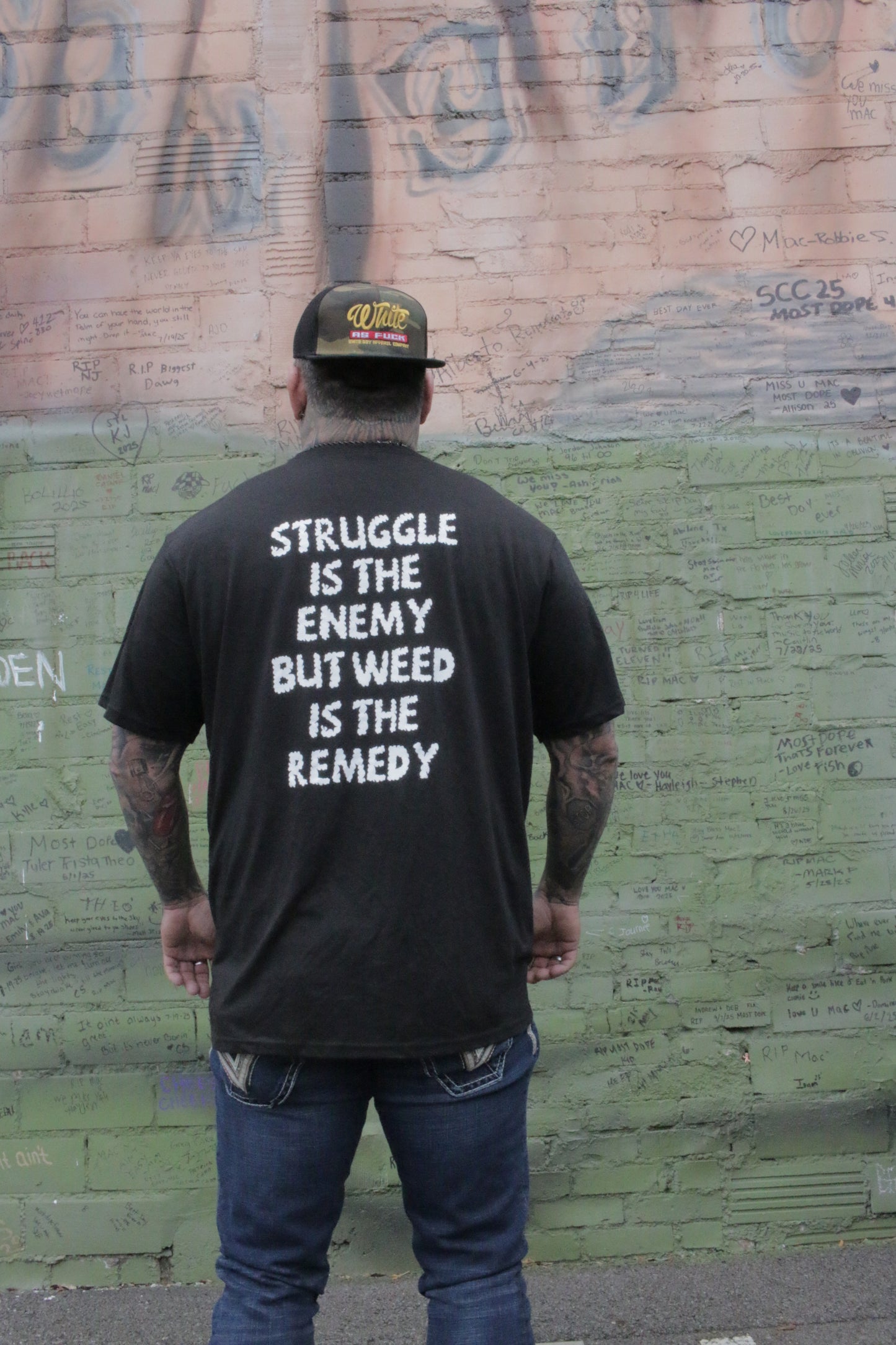 White Boy 420 T-shirt