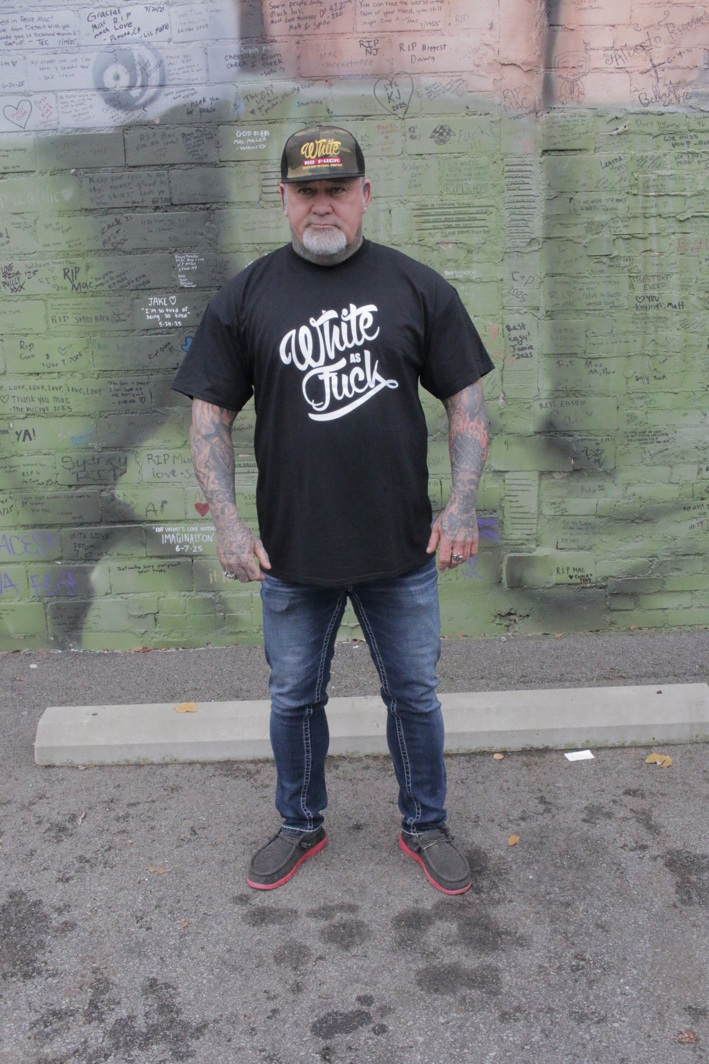 White As Fuck T-shirt