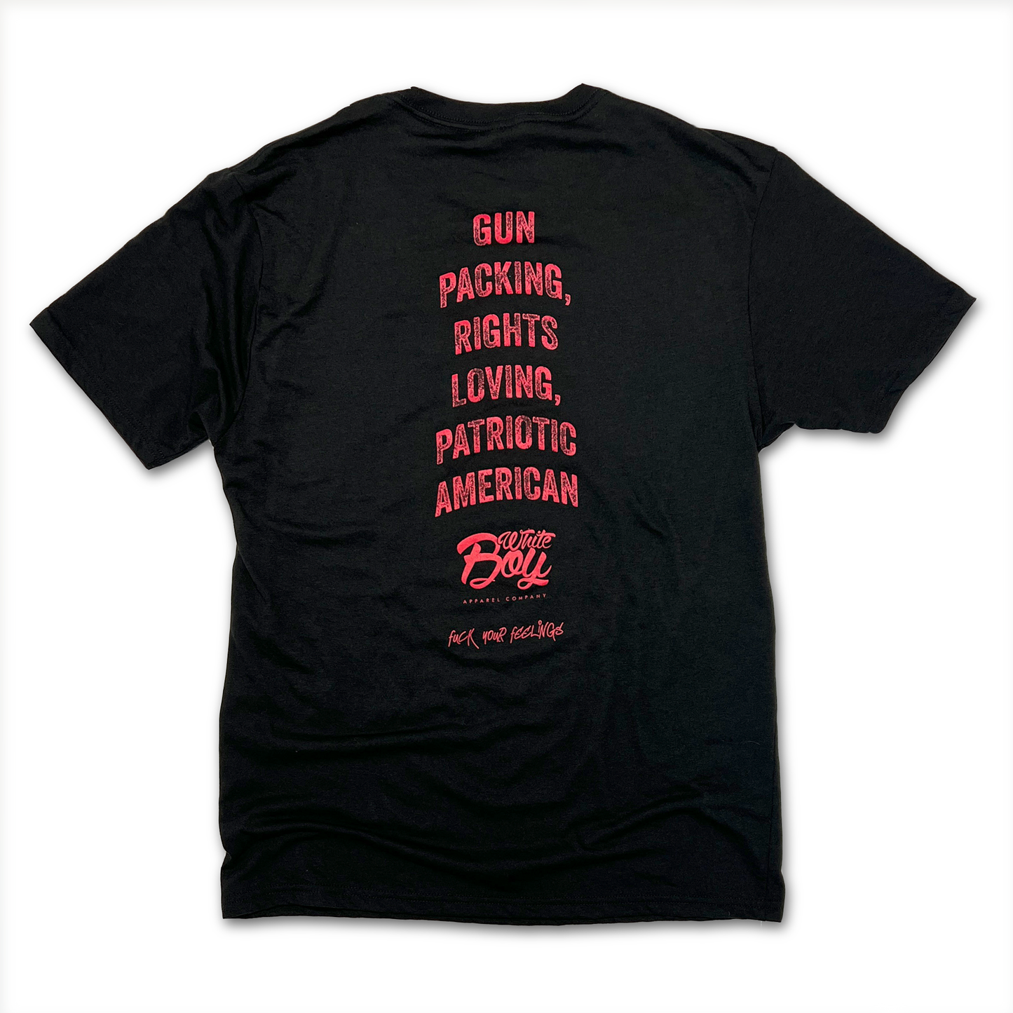 White Boy Middle Finger T-shirt