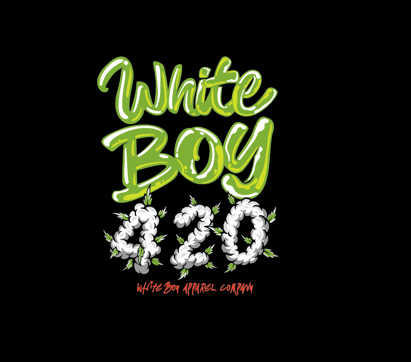 White Boy 420 T-shirt
