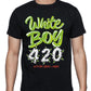 White Boy 420 T-shirt